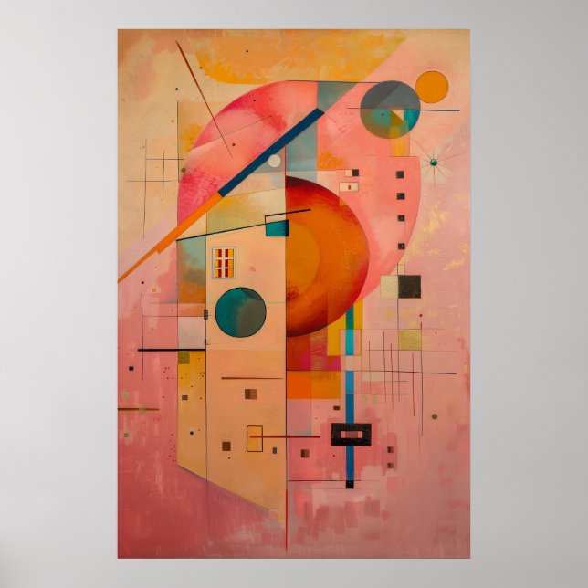 769 Abstrakt Poster (Framsidan)