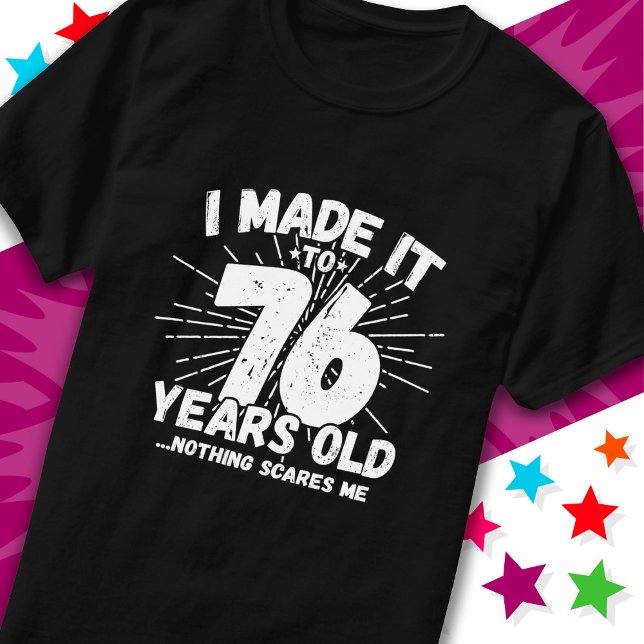 76-årsjubileum, 76-årsjubileum t shirt (Skapare uppladdad)