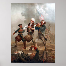 "76 av Archibald MacNeal Willard Poster