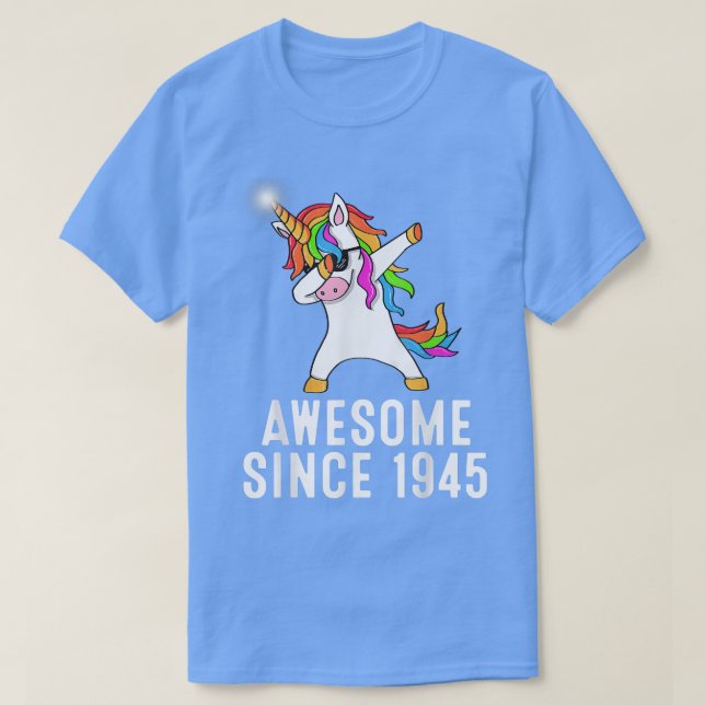 76:e årsdagen, enmajsdabb, Fantastisk sedan 1945 T Shirt (Design framsida)