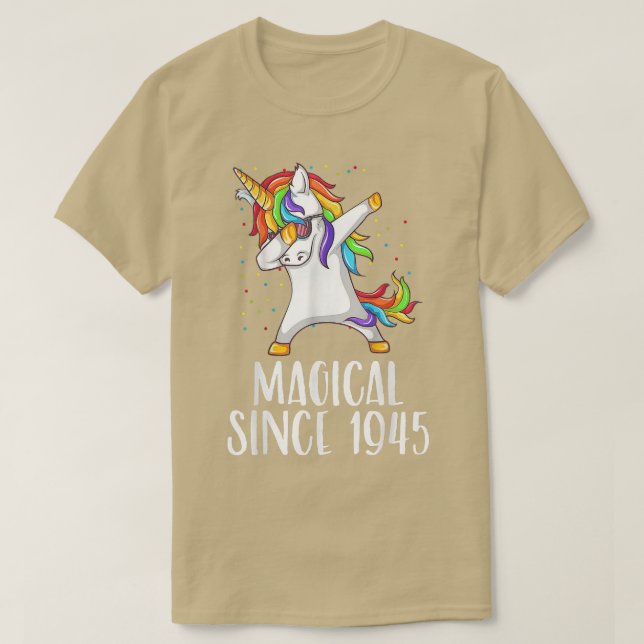 76:e årsdagen, enmajsdabb, Magic sedan 1945 T Shirt (Design framsida)