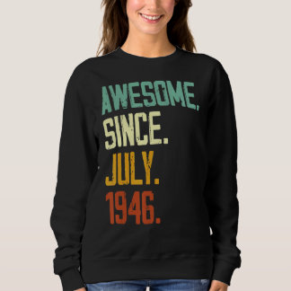76:e födelsedagen Fantastisk sedan juli 1946 76 år T Shirt