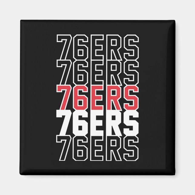 76 ers magnet (Framsidan)