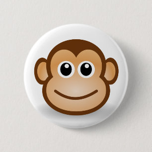 76-Free-Cute-Tecknad-Monkey-Clipart-Illustration P Knapp