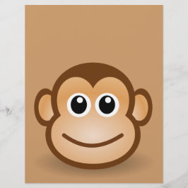 76-Free-Cute-Tecknad-Monkey-Clipart-Illustration Reklamblad