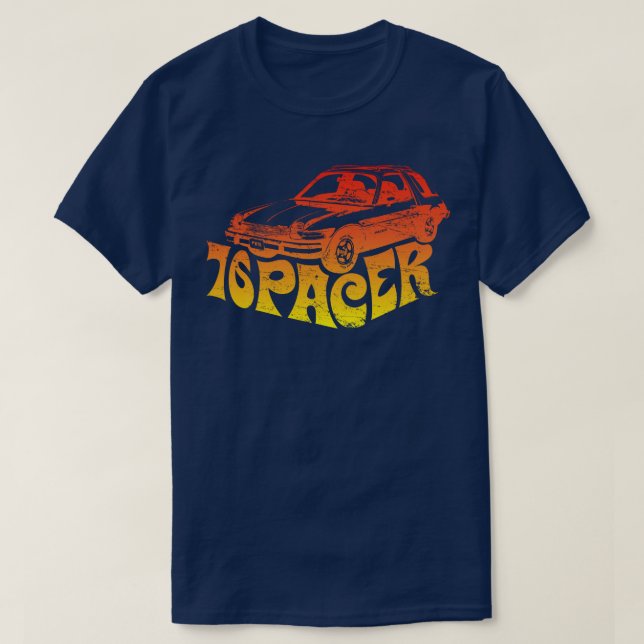 76 Pacer T Shirt (Design framsida)