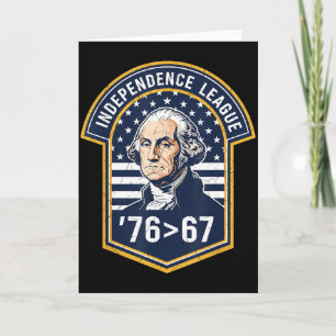 76 Större än 67 George Washington Historia Kul M Kort