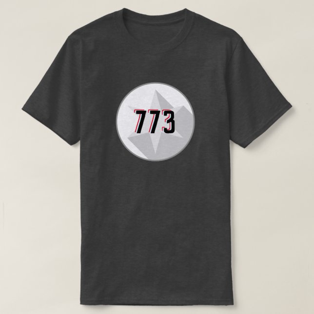 773 Områdeskod T Shirt (Design framsida)
