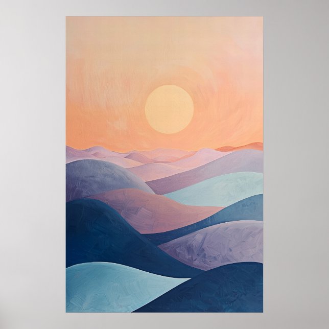 774 Abstrakt Poster (Framsidan)