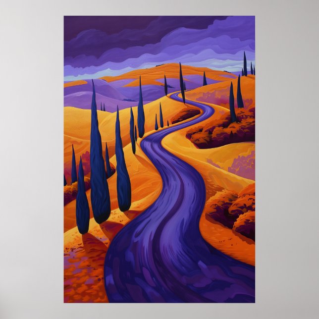 775 Abstrakt Poster (Framsidan)