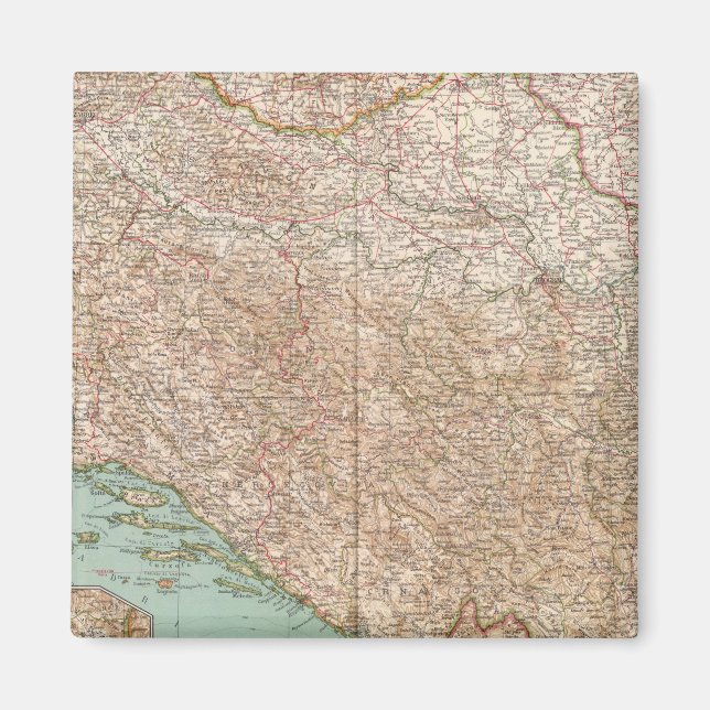 7778 Jugoslavien Magnet (Framsidan)