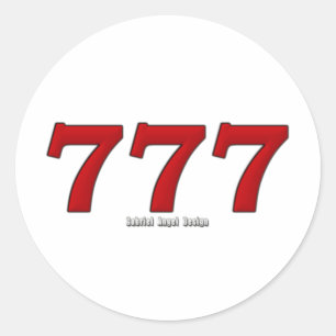 777 RUNT KLISTERMÄRKE