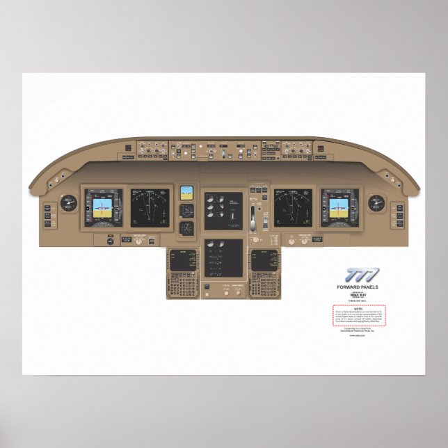 777 Vidarebefordringspanel Poster (Framsidan)