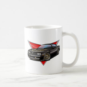 77-78 svart Firebird Kaffemugg