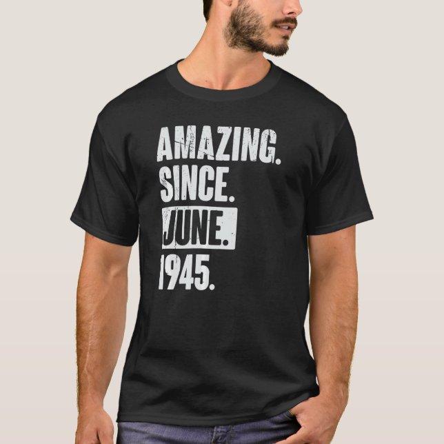 77-årsjubileum sedan juni 1994, 77:e Fantastisk T Shirt (Framsida)