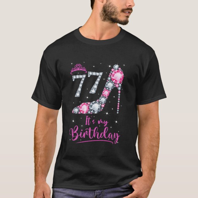 77. Det är min K High Heel 77:e T Shirt (Framsida)