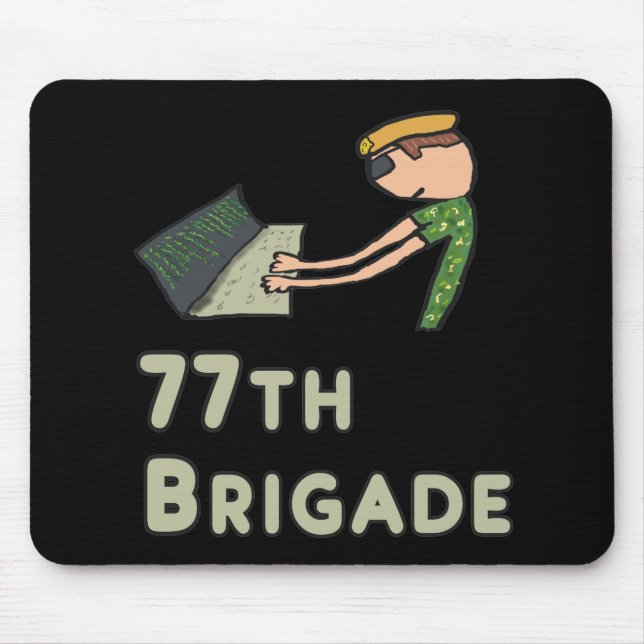 77:e brigaden musmatta (Framsidan)
