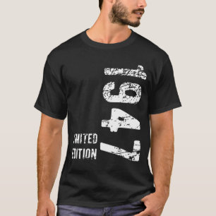77:e födelsedagsgiftet 1947 Begränsad utgåva 77 år T Shirt