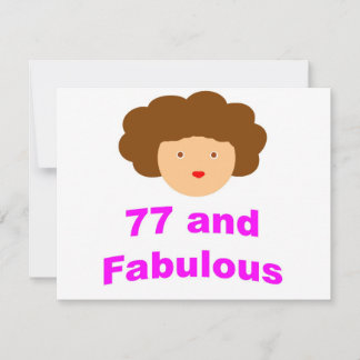 77 och Fabulous!