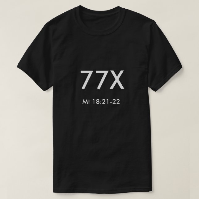77X TEE (Design framsida)