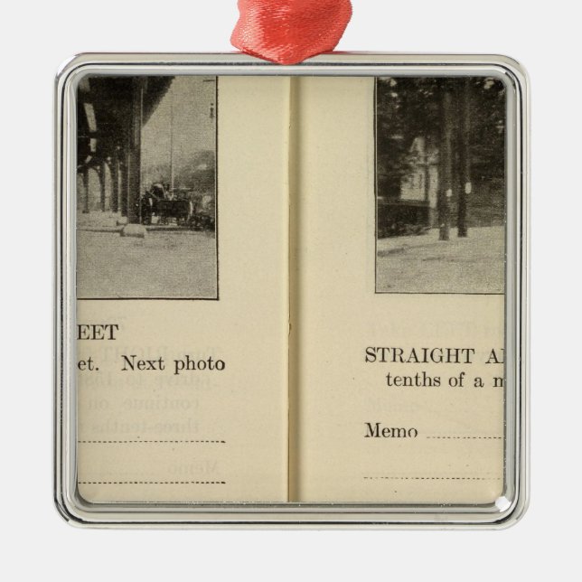 78689 Broadway & 230. färja för St Dobbs Julgransprydnad Metall (Framsidan)