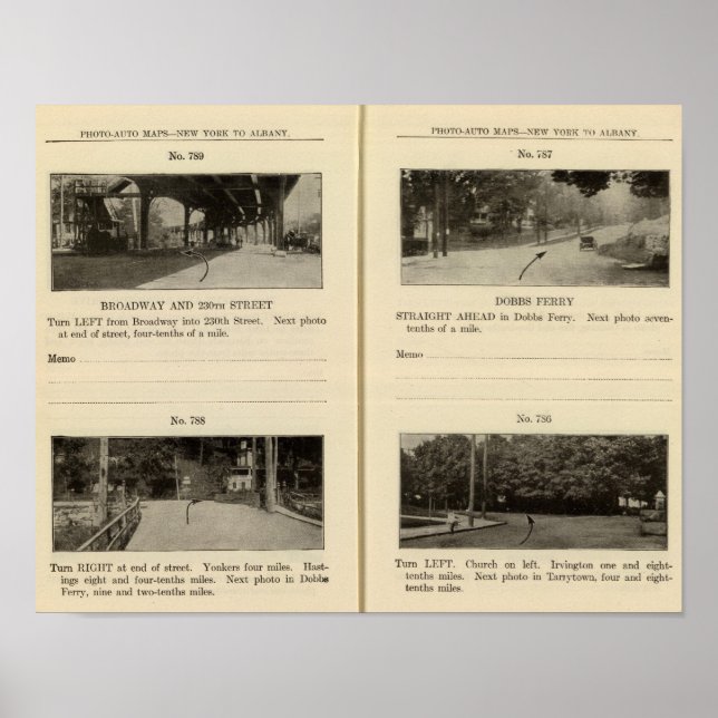 78689 Broadway & 230th St Dobbs Ferry Poster (Framsidan)