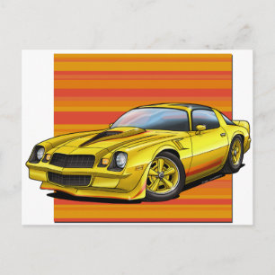 78-81 Camaro Vykort
