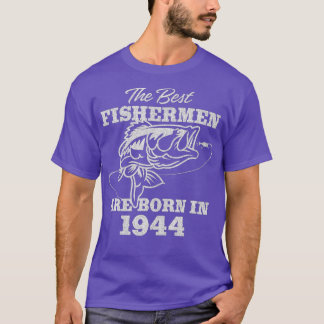 78 Ålderfiskare fiske 1944 78:e födelsedagen T Shirt