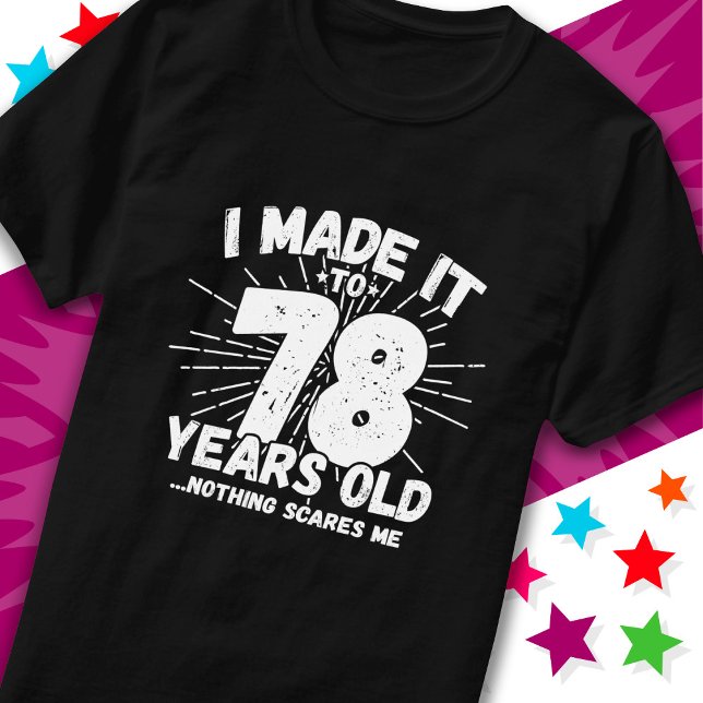 78-årsjubileum, 78-årsjubileum t shirt (Skapare uppladdad)