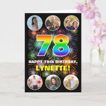 78:e födelsedagen: Roligtens regnbågsnr, eget namn