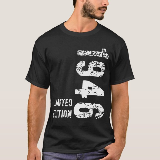 78:e födelsedagsgiftet 1946 Begränsad utgåva 78 år T Shirt (Framsida)