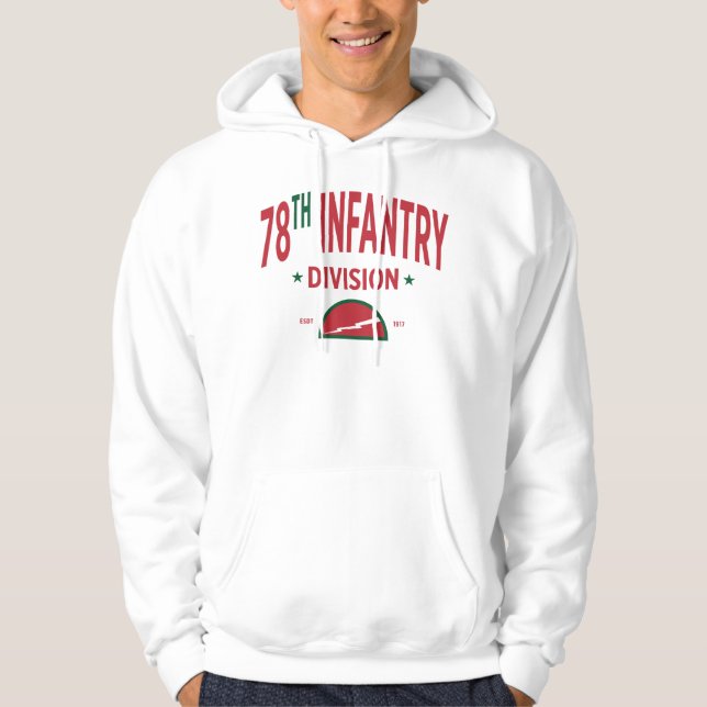 78:e infanteridivisionen "Lightning Division" Hoodie (Framsida)