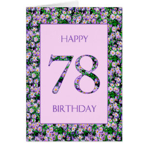 78:e Lilan Daisy Hälsningskort