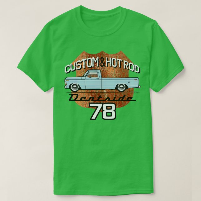 78 ljusblå t shirt (Design framsida)