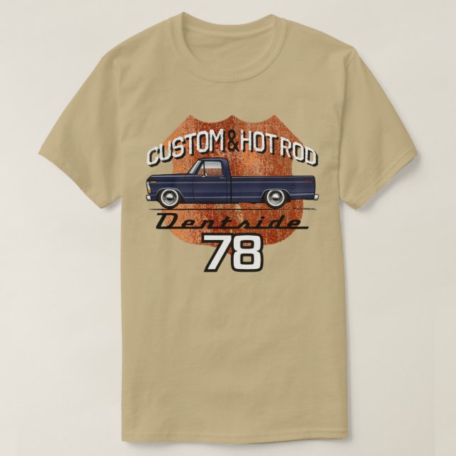 78 Midnight Blue T Shirt (Design framsida)