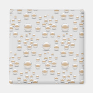 7931Pearls Mönster Magnet