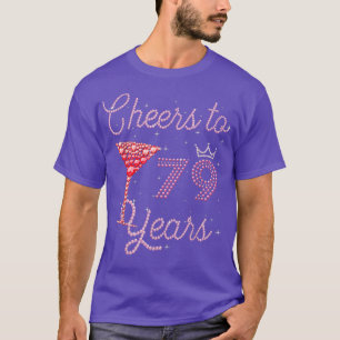 79-åriga 79-årsdagen 79-årsdagen t shirt