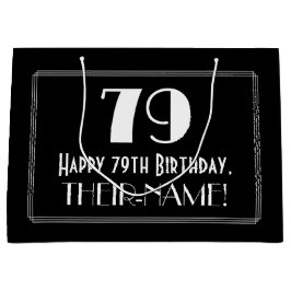 79-årsdag: Art Deco Inspirerad Stil "79", Namn