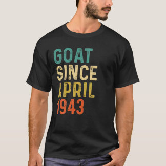 79:e födelsedag 79 år gammalt GOAT sedan april 194 T Shirt