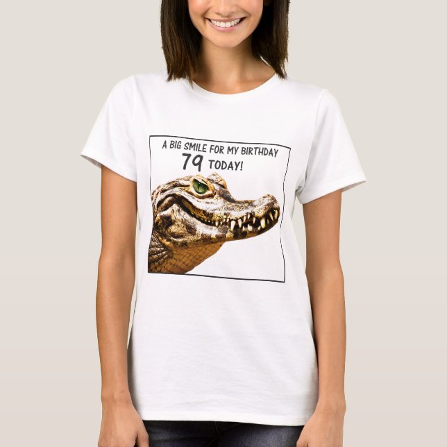 79:e födelsedagsläger t shirt (Framsida)