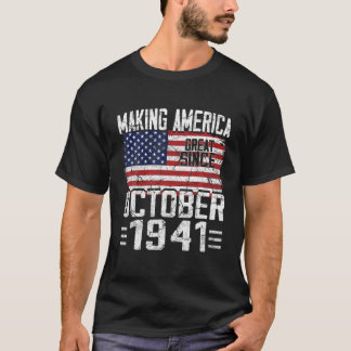 79:e födelsedagspresenten oktober 1941 Amerikansk T Shirt