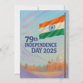79:e Indiens Independence day-kort