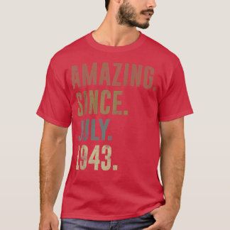 79:e Vintagen Fantastisk sedan juli 1943 T Shirt