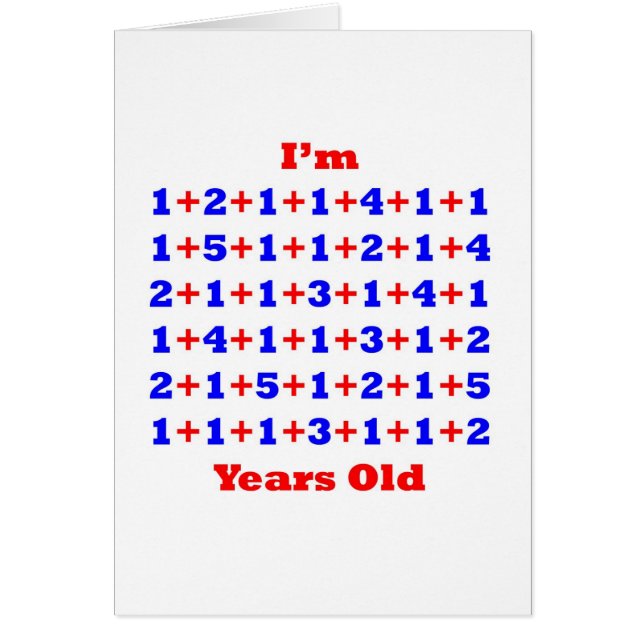 79 gammala år! hälsningskort (Framsidan)