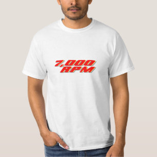 7 000 varv/min t shirt