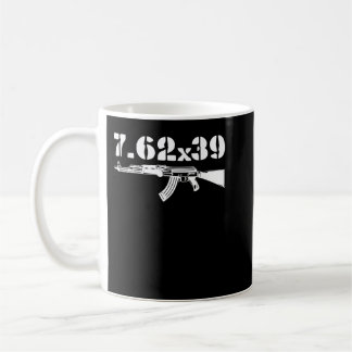 7,62X39 Caliber Ammo AK-47 Gun Kaffemugg