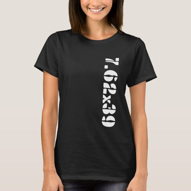 7,62X39 Caliber Ammo AK-47 Gun T Shirt (Framsida)