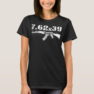7,62X39 Caliber Ammo AK-47 Gun T Shirt
