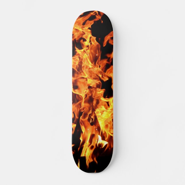 7,8-tums flamskyddsskateboarddäck mini skateboard bräda 18,5 cm (Framsida)