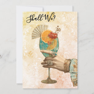 *~* 7 A101 Cocktail Ornate  BILD   MÖHIPPA Inbjudningar